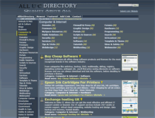 Tablet Screenshot of computer-internet.allucdirectory.com