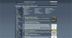 Desktop Screenshot of entertainment.allucdirectory.com